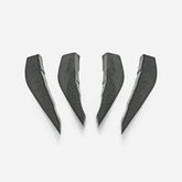Honda Civic Type-R FK8 2017 2018 2019 2020 2021 with Aftermarket Parts - VRSW Style Front Bumper Canard Carbon Fiber/FRP from EPR USA